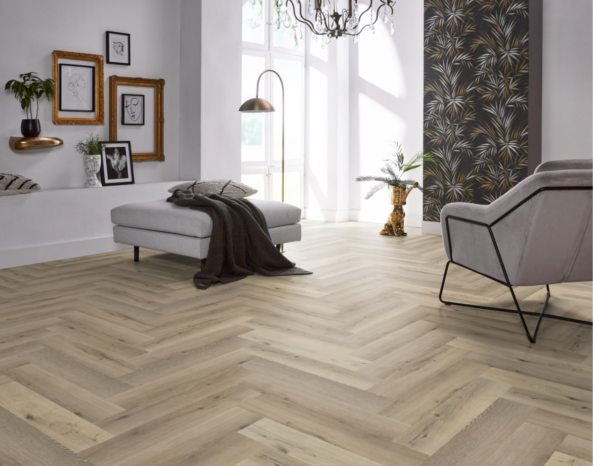 YUP herringbone click SRC light oak - Afbeelding 5