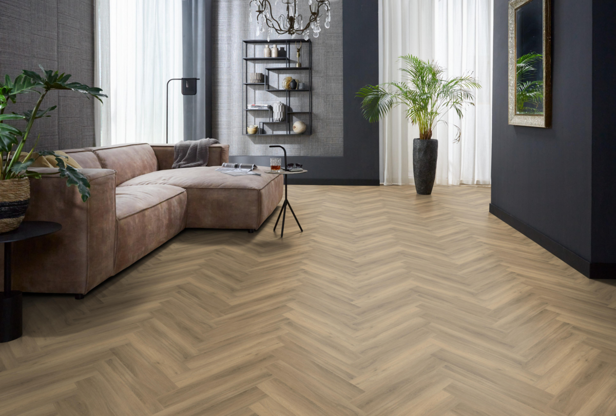 YUP herringbone click SRC natural - Afbeelding 4