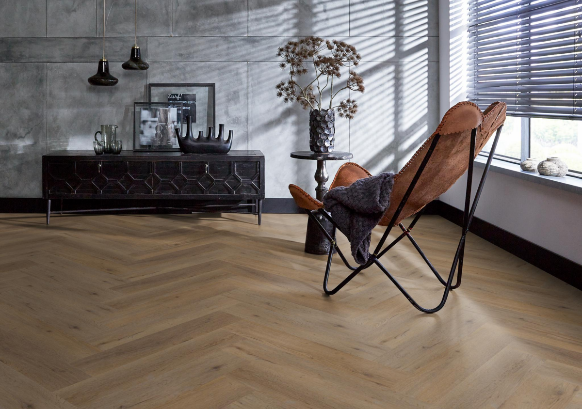 YUP Leyton herringbone click SRC natural oak - Afbeelding 2