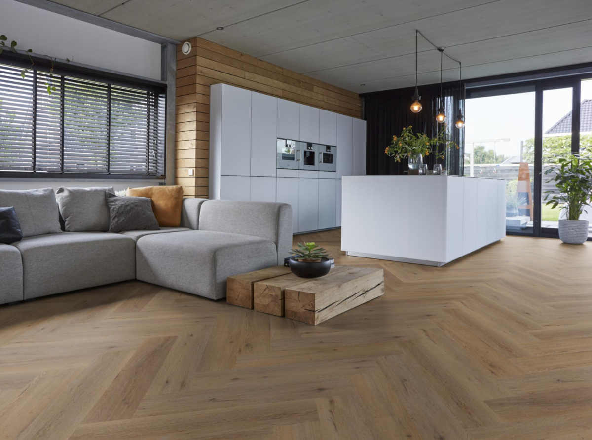 YUP Leyton herringbone click SRC natural oak - Afbeelding 11