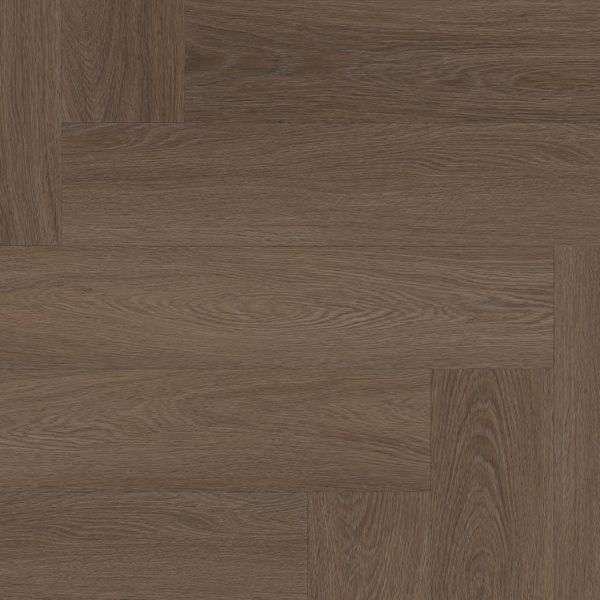 YUP Fulham herringbone dryback brown