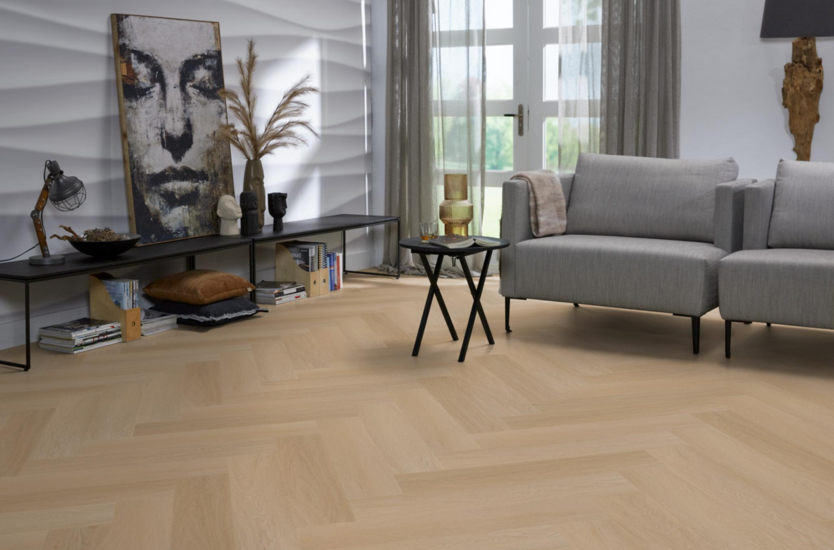 YUP Fulham herringbone click SRC natural oak - Afbeelding 3