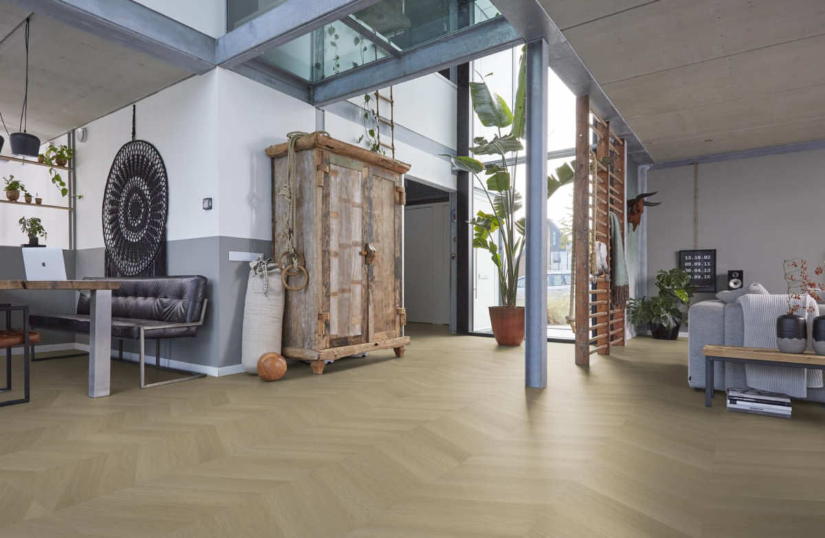 YUP Fulham chevron dryback natural oak - Afbeelding 12