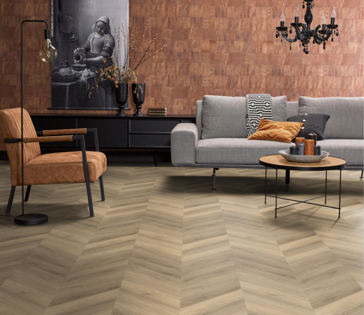 YUP Chevron dryback beige - Afbeelding 6
