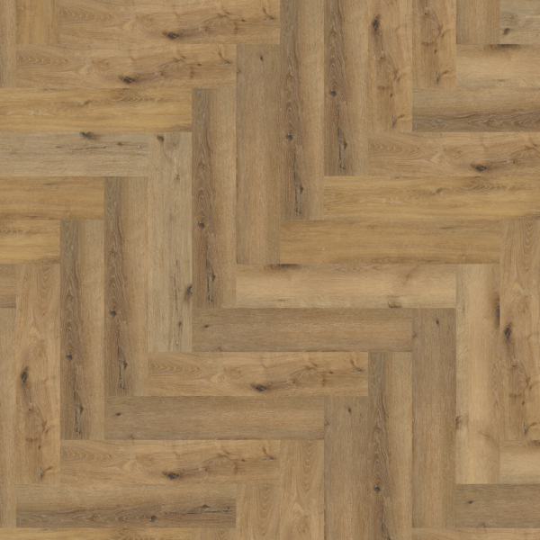 YUP Herringbone dryback dark oak