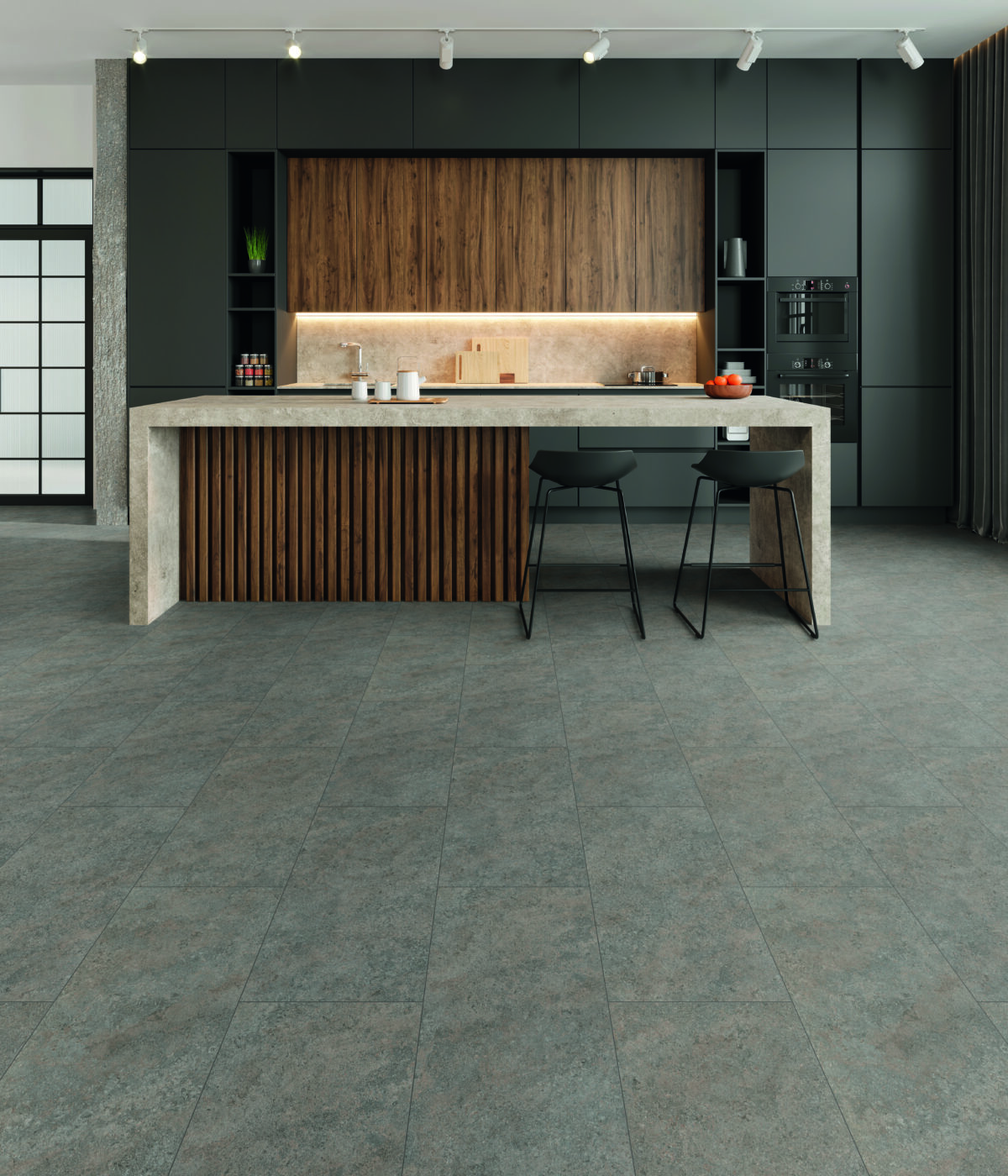 Modern dining room interior K540 Grey Albus - Afbeelding 1