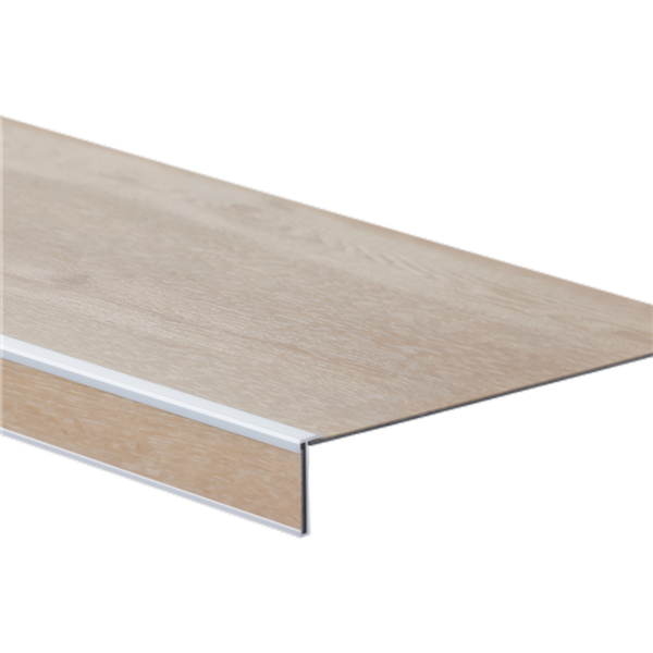 Traptreden Set PVC Leyton Beige - Set 4 tredes 3,8/18/55 x 130cm