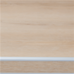 Traptreden Set PVC Leyton Beige - Set 4 tredes 3,8/18/55 x 130cm - Afbeelding 2