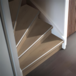 Traptreden Set PVC Leyton Beige - Set 4 tredes 3,8/18/55 x 130cm - Afbeelding 3