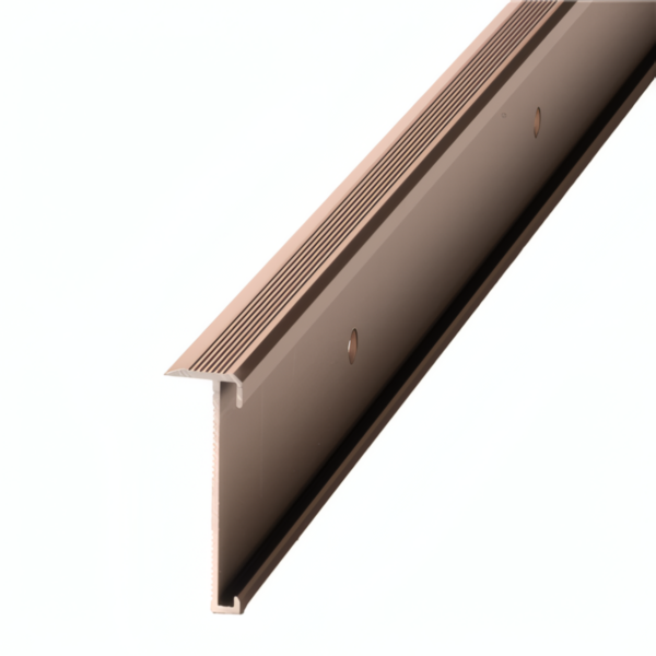 Co-pro Trapprofielset PVC Brons 4x130cm - 15x45x1300mm doos bevat 4 stuks