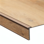 Co-pro Trapprofielset PVC Brons 4x130cm - 15x45x1300mm doos bevat 4 stuks - Afbeelding 3