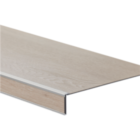 Traptreden Set PVC Fulham Smoky -  Set 4 tredes 3,8/18/55 x 130cm