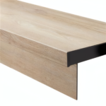 Overzettreden Set PVC Paddington Beige - Dubbele trede 55x142 + 2 stootborden 18x142