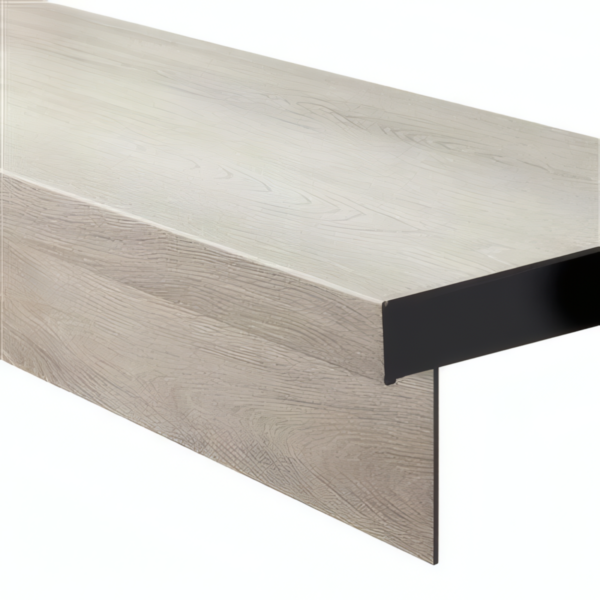 Overzettreden Set PVC Paddington Beige - Dubbele trede 55x142 + 2 stootborden 18x142