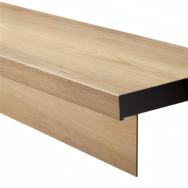 Overzettreden Set PVC Paddington Natural - Dubbele trede 55x142 + 2 stootborden 18x142