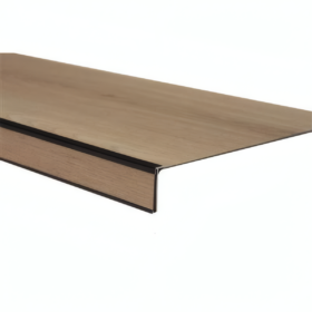 Traptreden Set PVC Paddington Beige -  Set 4 tredes 3,8/18/55 x 130cm