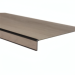 Traptreden Set PVC Paddington Light Grey-  Set 4 tredes 3,8/18/55 x 130cm