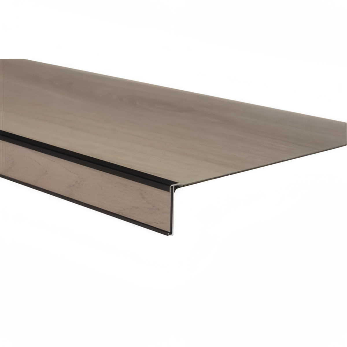 plg2 Traptreden Set PVC Paddington Light Grey- Set 4 tredes 3,8/18/55 x 130cm - Afbeelding 1