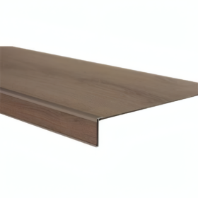 Traptreden Set PVC Paddington Smoky -  Set 4 tredes 3,8/18/55 x 130cm