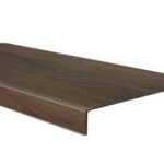 Traptreden Set PVC Paddington Warm Brown -  Set 4 tredes 3,8/18/55 x 130cm