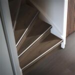 Traptreden Set PVC Paddington Warm Brown -  Set 4 tredes 3,8/18/55 x 130cm - Afbeelding 2