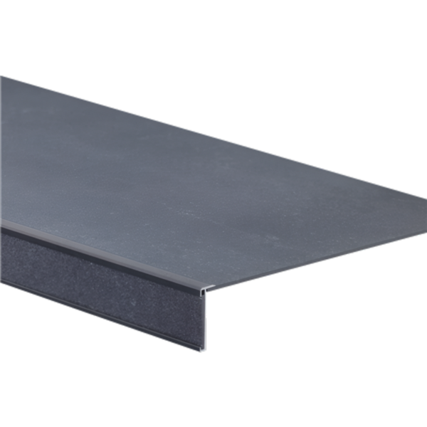 Traptreden Set PVC Southwark Anthracite  - Set 4 tredes 3,8/18/55 x 130cm