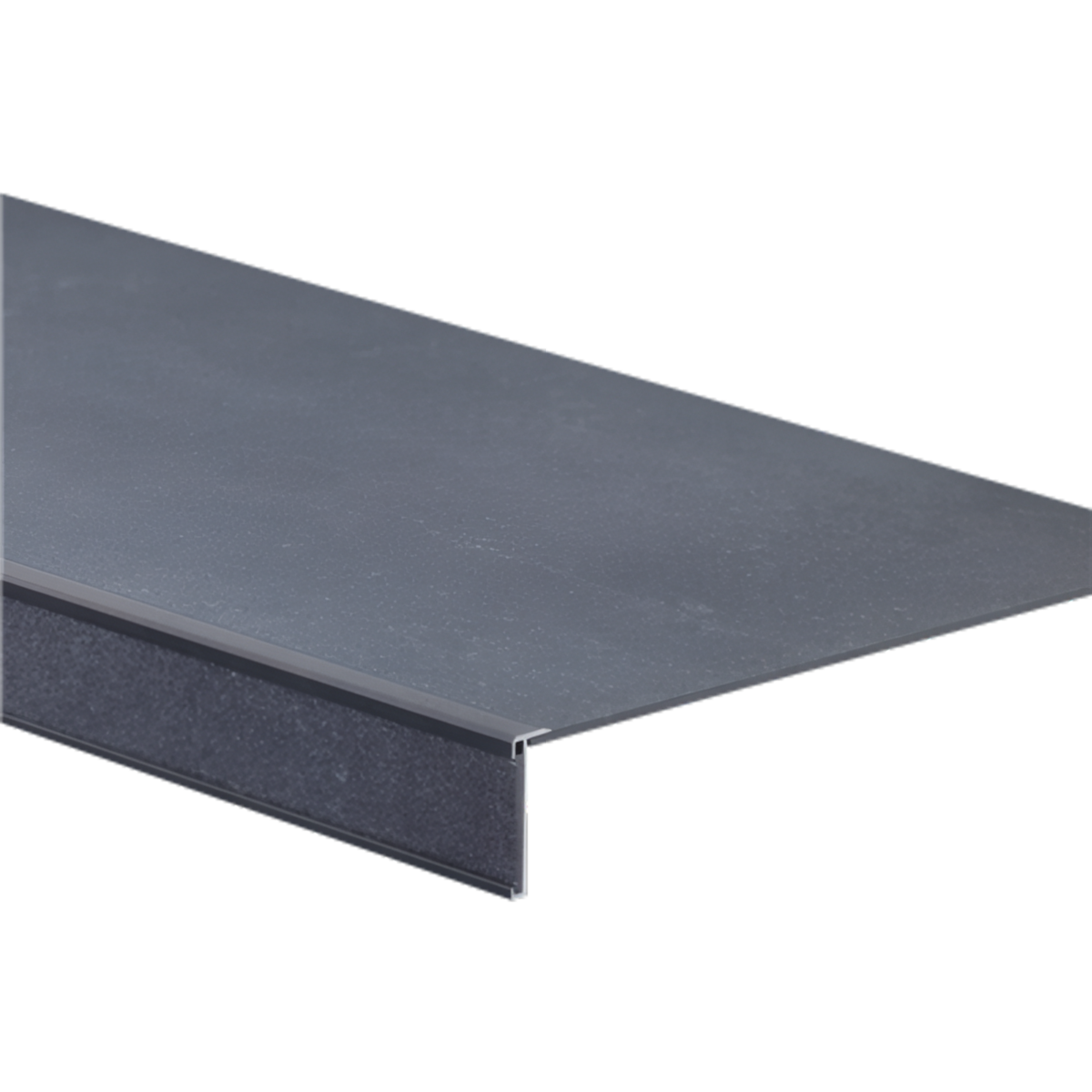 sa2 Traptreden Set PVC Southwark Anthracite - Set 4 tredes 3,8/18/55 x 130cm - Afbeelding 1