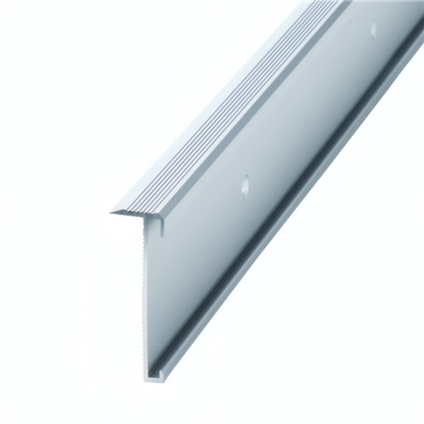 Co-pro Trapprofielset PVC Zilver 4x130cm - 15x45x1300mm doos bevat 4 stuks