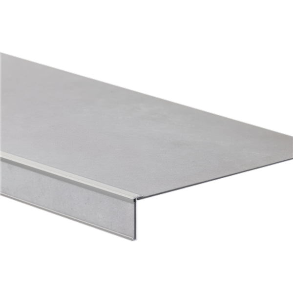 Traptreden Set PVC Southwark Light Grey  - Set 4 tredes 3,8/18/55 x 130cm