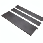 Overzettreden Set PVC Victoria Anthracite - Dubbele trede 55x142 + 2 stootborden 18x142 - Afbeelding 3