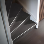 Traptreden Set PVC Victoria Anthracite -  Set 4 tredes 3,8/18/55 x 130cm - Afbeelding 3