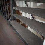 Traptreden Set PVC Victoria Grey -  Set 4 tredes 3,8/18/55 x 130cm - Afbeelding 6